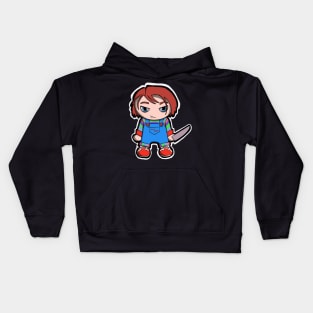 Chucky doesn’t play well with others Kids Hoodie